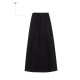 DINT Korean genuine purchasing agent direct mail fashion versatile two-side pocket high waist trumpet belt half-body long skirt SK2812
