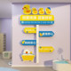 Baby swimming pool wall decoration children's baby bathroom mother and baby shop bath layout supplies waterproof glass sticker painting
