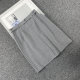 Foreign trade European and American singles Fashion OL commuting Autumn and winter Thousand Houndstooth plaid large-size skirt