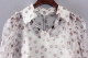 Li series new summer business women's clothing stock discount floral two-piece woven pullover S2504