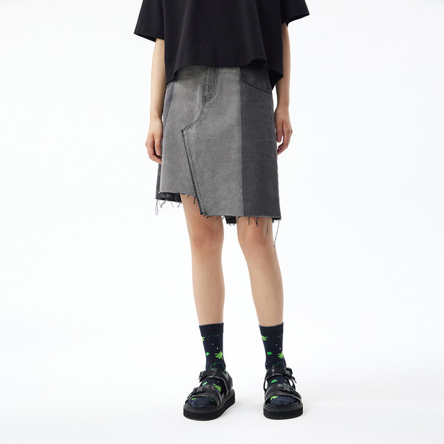 
The same summer irregular split line skirt for the mall, women's BDQ3BD1802