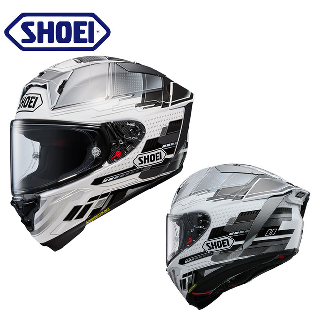 Spot SHOEI motorcycle helmet X15 full helmet Barcelona Marquis Red Ant Fortune Cat Men and Women Running Helmets
