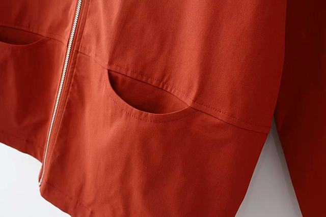 Middle-aged and elderly women's clothing 2021 spring and autumn mid-length hooded windbreaker large size loose slimming fat mother 40-year-old coat