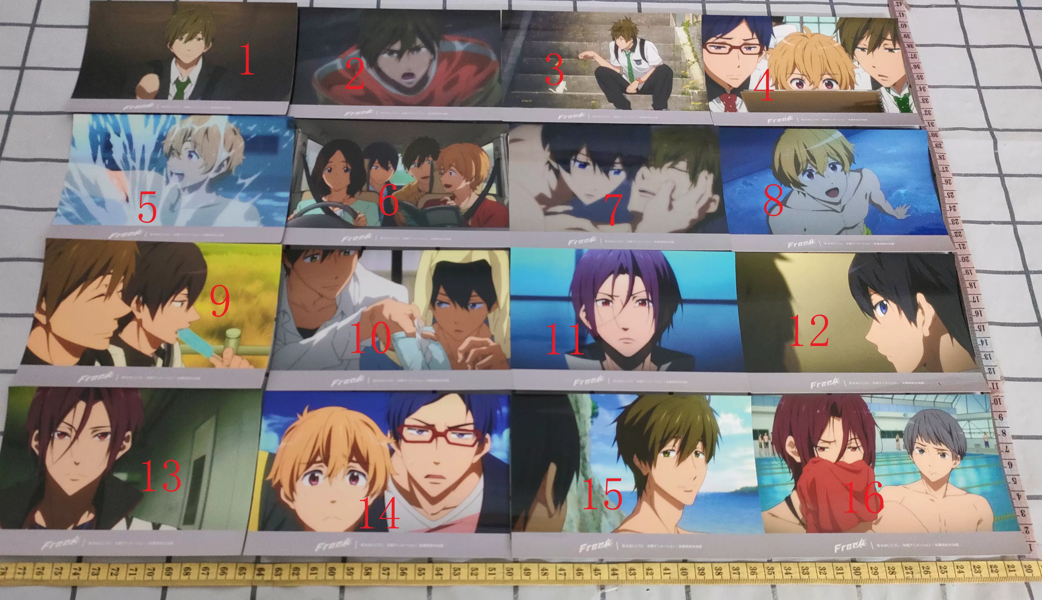 日版free 男子游泳部相卡橘真琴七濑遥松冈凛山崎宗介