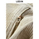 Lecho insert split umbrella skirt for winter new denim skirt C2HFE4221