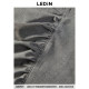 Lecho Spliced ​​Rose A-line Skirt Summer New Irregular Kochi Skirt C1GEF2134