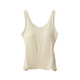 Lightweight and comfortable Ms. Bra thin vest with mulberry silk foundation base top
