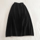 Soft and waxy goodies~Autumn and winter temperament versatile knitted skirt for women elastic high waist slimming hip-hugging long skirt umbrella skirt