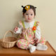 25 baby clothes autumn clothes baby spring clothes fashionable pure cotton long-sleeved onesie spring autumn princess ha-shirt outing crawling clothes