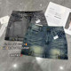 New spring and summer old hot girl denim skirt for women street punk style niche versatile anti-exposure A-line skirt
