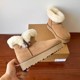 Henan Sangipu Village sheepskin, leather skin, pure wool horn buckle thick base snow boots women's winter short boots