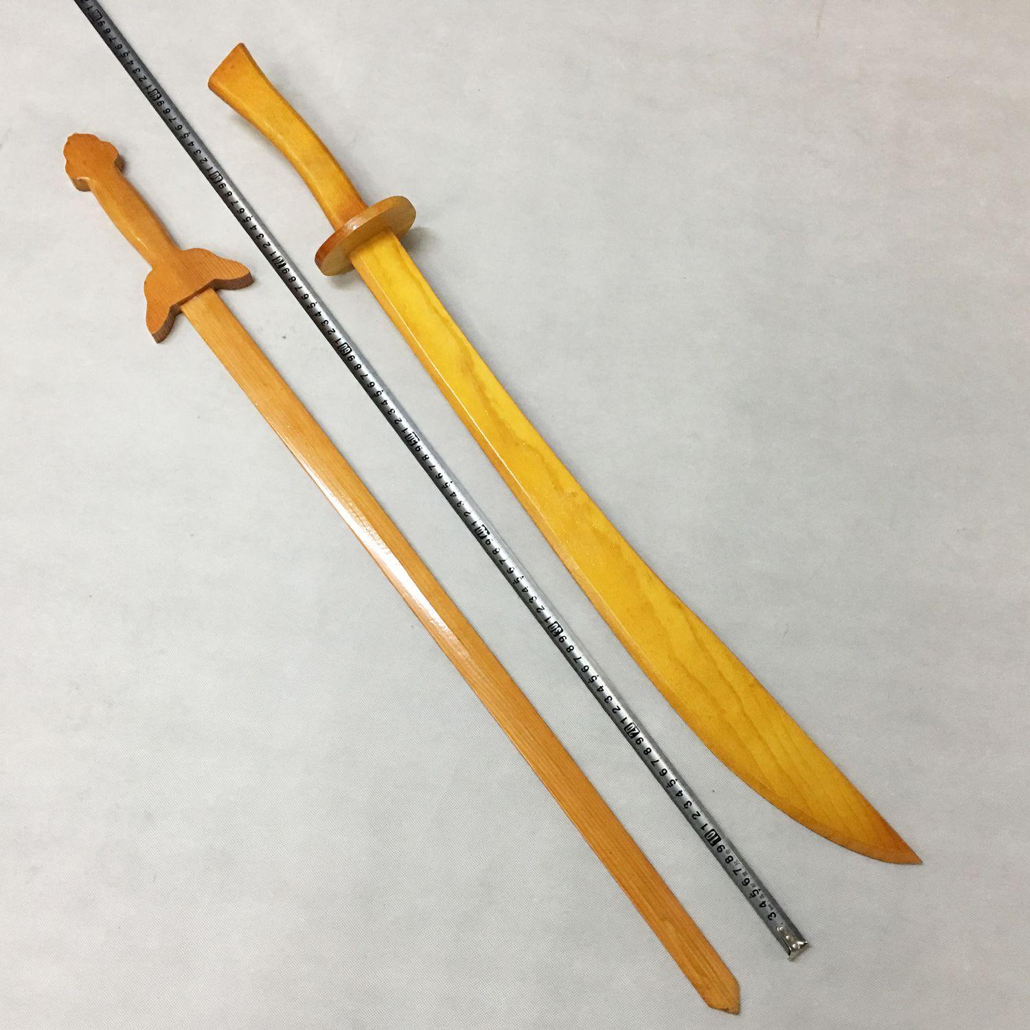 太极剑武术剑武术表演剑晨练剑木刀木剑影视道具刀剑未开刃包邮