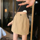 Flower bud skirt women's 2025 summer large-size black skirt suit skirt covering belly and making it look slim pocket skirt A-shaped short skirt