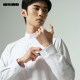 Lilang official long-sleeved shirt men's stand-up collar 2025 autumn elastic formal shirt men's style
