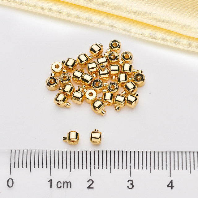 DIY pearl accessories, gold-packing finishing fixing buckle, pearl necklace, bracelet, fixing chuck, hidden wire chuck