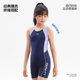 Li Ning Children's Swimsuit Female Teen One-piece Flat Angle 2025 New Chinese and Large Children Quick Dry Professional Training Competition Set