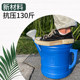 Flower watering artifact thickened lidless watering kettle large capacity gardening agricultural construction site breeding shower kettle garden watering kettle