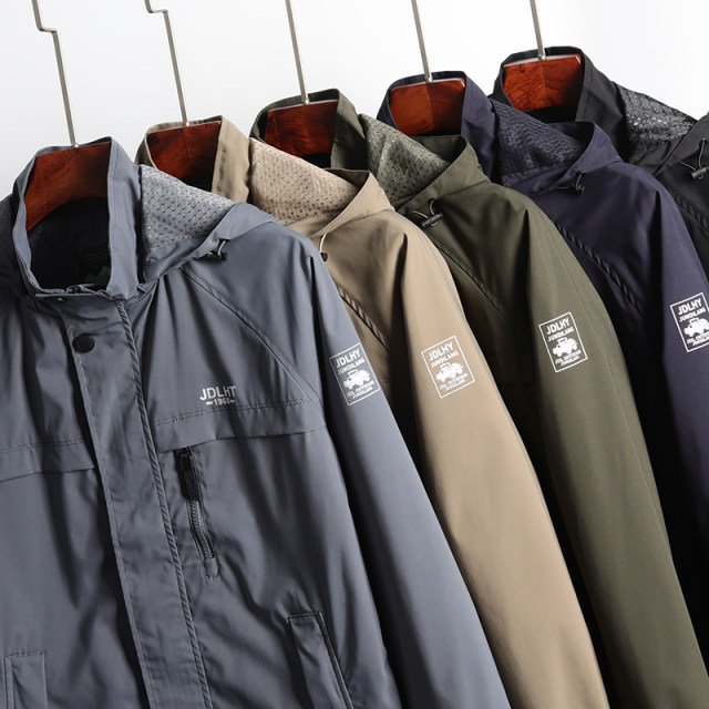 Outdoor masterpiece! Technology three-proof leak-proof assault jacket ...