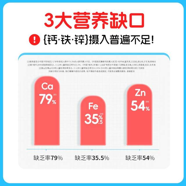 Notland Nutrition Sanbao Liquid Calcium Iron and Zinc Direct Drink Pack Non-lysine Magnesium Oral Liquid Children's Authentic Products