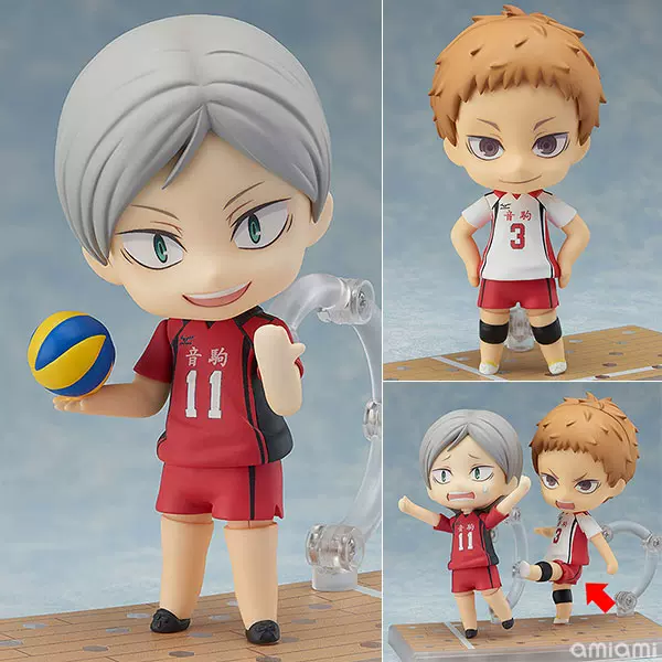 漫印坊gsc Or 排球少年灰羽列夫夜久衛輔粘土日版模型特典