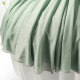 2025 Renaissance Retro Cotton and Line Skirt for Women in Summer Zen High Waist Irregular Large Line Mid-Long Skirt