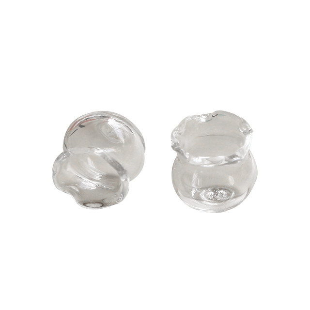 Simulated transparent glass goldfish tank, fun vase, small ornaments, diy handmade jewelry, creative decoration accessories