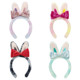 High-end rabbit ears hairband rabbit headdress cute princess rabbit face washing headband hair card adult children's hair accessories