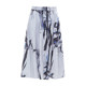 Ao Silk Printed Skirt for Women 2025 Summer New High Waist Slim Mid-Length A-line Skirt All-match Casual Skirt