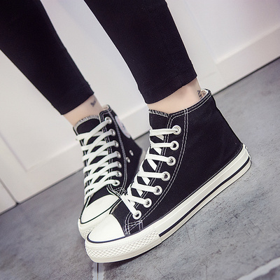 Wear-resistant replica large-size trendy shoes 45 46 47 size men and women high-top canvas shoes 1970s classic comfortable board shoes
