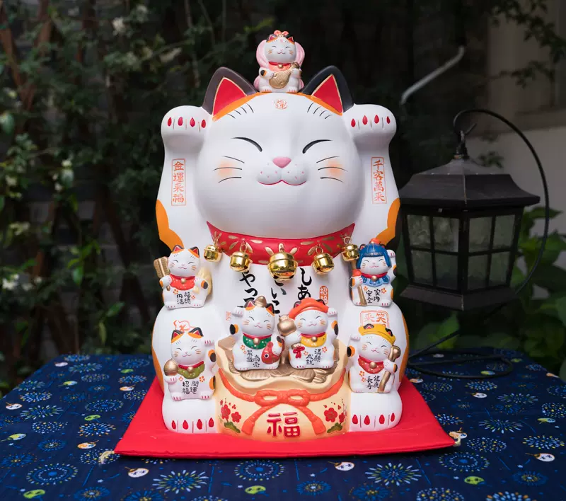 七福神招财猫 新人首单立减十元 21年11月 淘宝海外 七福神招财猫 新人首单立减十元 21年11月 淘宝海外