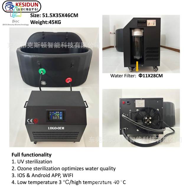 Export American ice bath machine ice bucket machine automatic ...