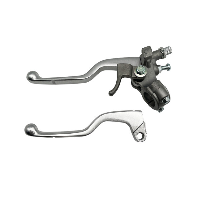 Suitable for Zhenglin Hailing Yaxiang off-road vehicle clutch handle assembly small handlebar left handlebar seat with air door switch