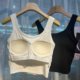 New Concubine 613 Anti -Anti -Light Condor Straight Vests Female Summer New Fixed Cup Beauty Back Bottom Top
