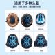 Helmet inner lining is not pressed with hair artifact silicone inner mat riding helmet gasket heat insulation ventilation breathable shock-absorbing universal