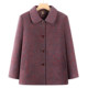Elderly spring and autumn coats, grandma's long-sleeved new style, old lady's lapel mother's wear, 607, 80-year-old mother-in-law tops