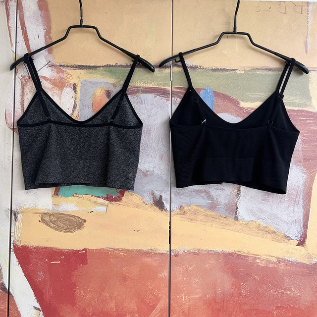 Not participating (round neck style) Multi-color simple and beautiful back camisole that can be worn outside and built in one piece