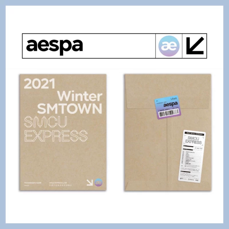 Бесплатная доставка AESPA зима 2021 Зима SMTOWN: SMCU ExRPESS