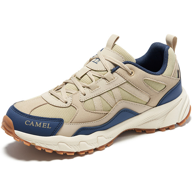 Camel sneakers for women 2025 new casual shoes for women wear-resistant non-slip casual hiking shoes for outdoor hiking shoes
