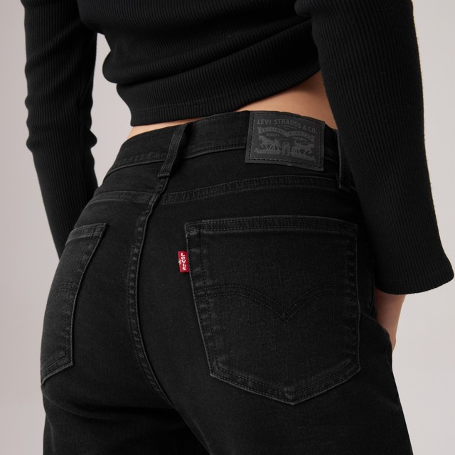 Levi's Women's 724 High Waist Slim Straight American Simple Retro Cleanfit Jeans