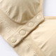 Mom underwear bra middle-aged women elderly women vest style front buckle large size 50 years old no steel ring large size bra