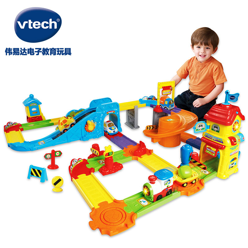 Vtech Car Racing Vtech Magic Track Train Set - High-Speed Racing Car Toy