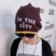 Children's pullover hat for boys and girls in spring and autumn winter pure cotton cloth double layer thin thick velvet head piled with ear protection trendy hat