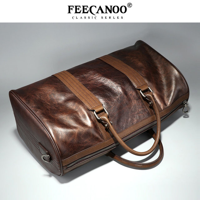 Men's Portable Travel Bag Crossbody Business Short Distance Business Bag Large Capacity