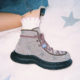 Masuism 2025 New Star Boots Fashion Versatile Short Boots Casual Thick Sole Heightening Retro Martin Boots Women's Winter