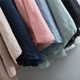Retro Chinese style elastic waist double-layer cotton and linen tulle skirt spring literary style big hem skirt fairy long skirt versatile