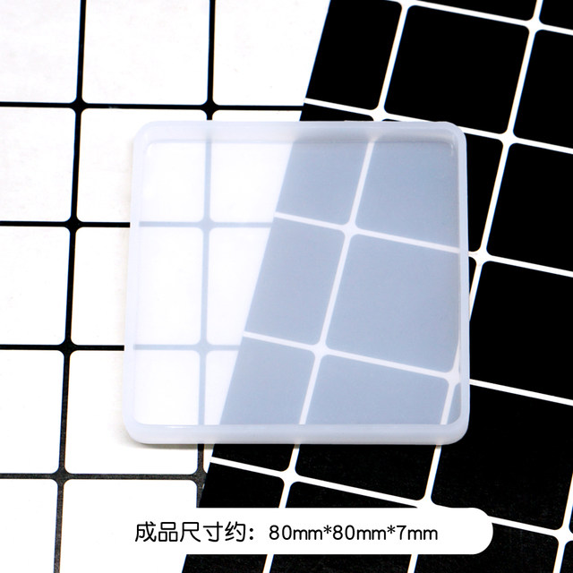 Rectangular specimen molds, many geometric wool cube silicone dropping molds, mobile phone holder molds