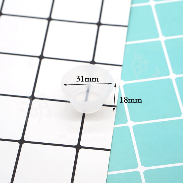 Measurement cup split cup coloring DIY crystal drop glue ratio with setting silicone tool tone glue stick spoon lake light stone color