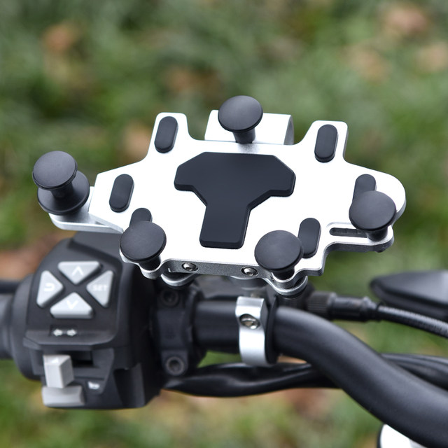 Motorcycle mobile phone holder, motorcycle riding navigation equipment, electric scooter, shockproof and not shaking in the spring breeze