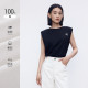 Shuiyunjian sleeveless top T-shirt for women pure cotton inner short-sleeved vest loose simple and versatile 2025 summer new style
