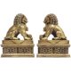 Benbald Palace Men Lion Swing A pair of Chinese Home Furnishing Porch Cabinet Place Living Room Office Decoration Gifts